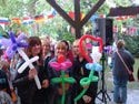 Ballonblumen für die jungen Damen